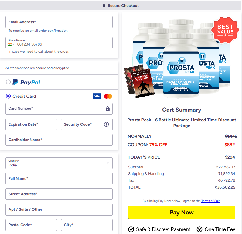 Prosta Peak Checkout